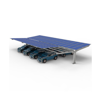 AS Steel Solar Carport Double Mounting